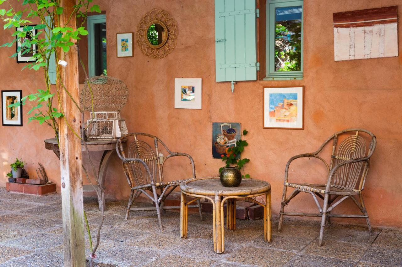 Poterie De Pierroux Roussillon (Vaucluse) Exterior foto